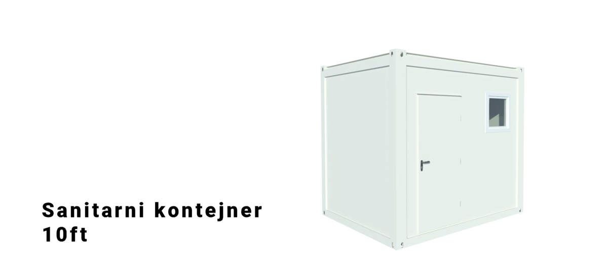 Algeco 10ft Sanitarni kontejner 